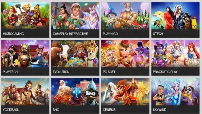 Quay hũ đổi thưởng với kho game slot đa dạng chủ đề và nhà cung cấp